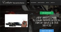 Desktop Screenshot of exclusivetaxiandcarservice.com