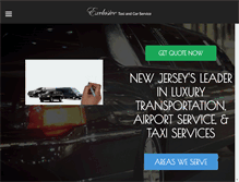 Tablet Screenshot of exclusivetaxiandcarservice.com